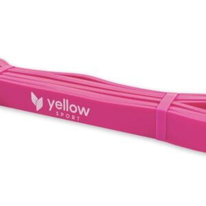 Guma do ćwiczeń yellowPOWER Band różowa opór 11-23 kg